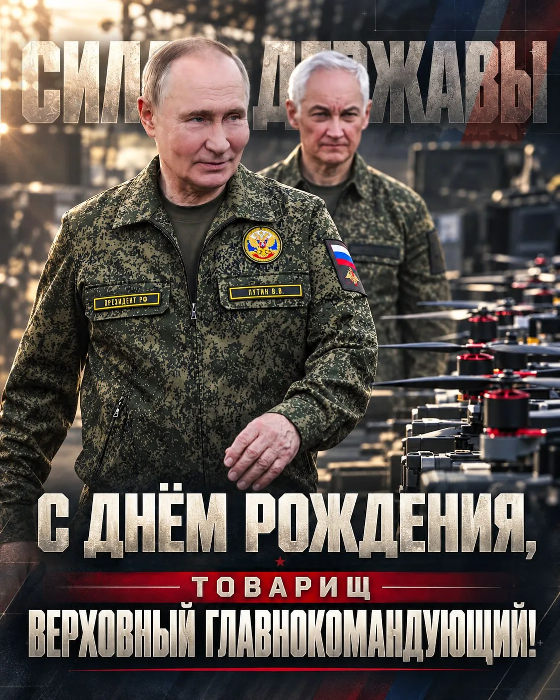 Во главе армии – во главе государства 🇷🇺