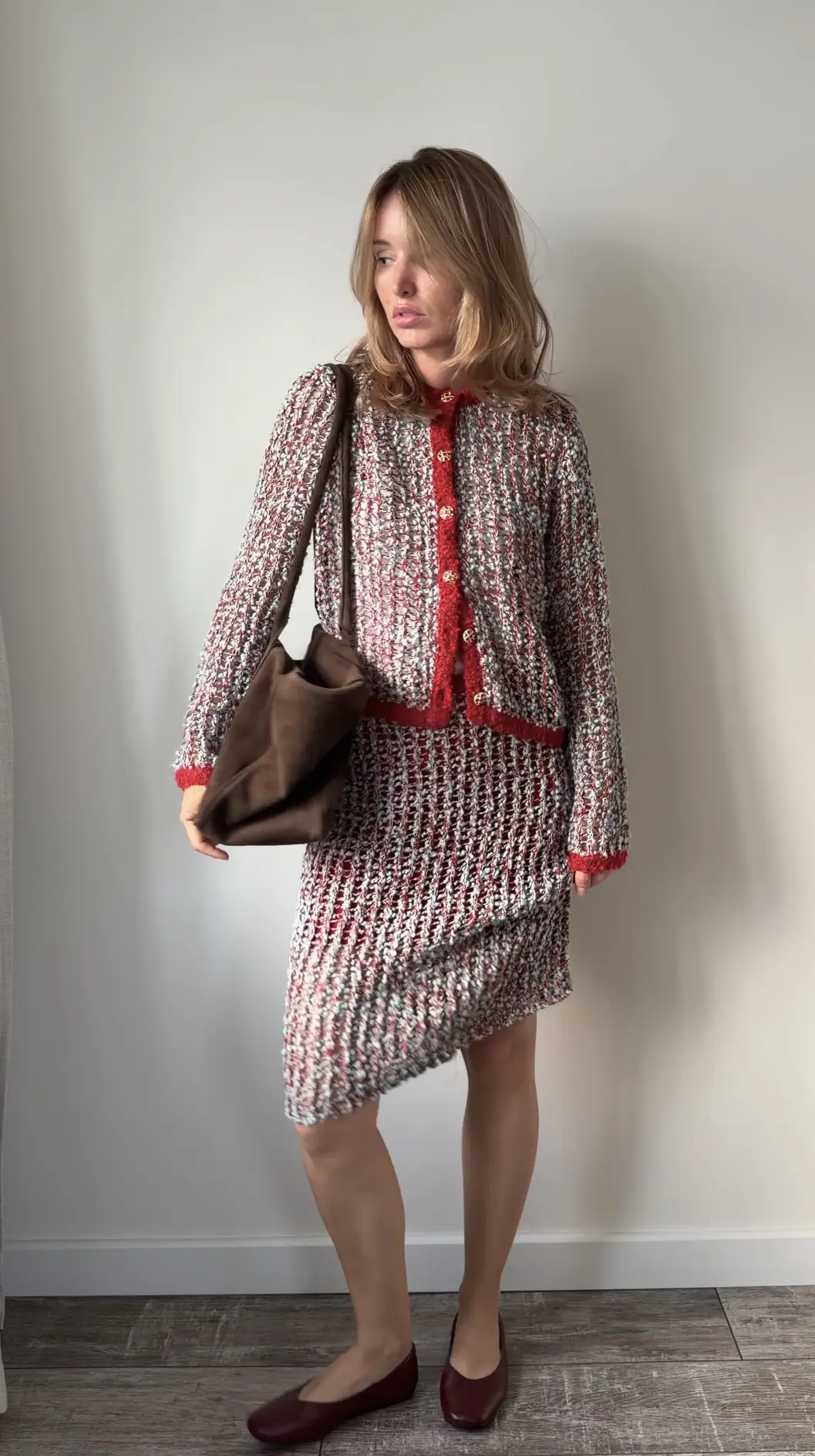 Отработка новых вещей в гардеробе, а точнее сета из букле от Lime в стиле Chanel. Надев...