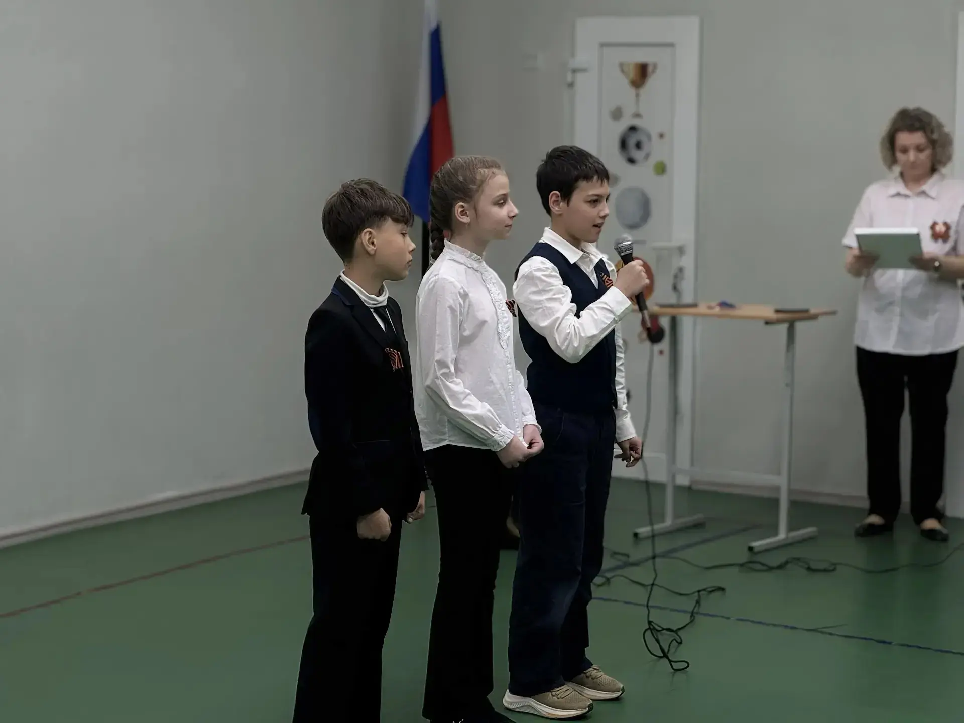 9 мая - Великий день нашей Великой Победы и сегодня в филиале начальной школы гимназии прошел "Бессм