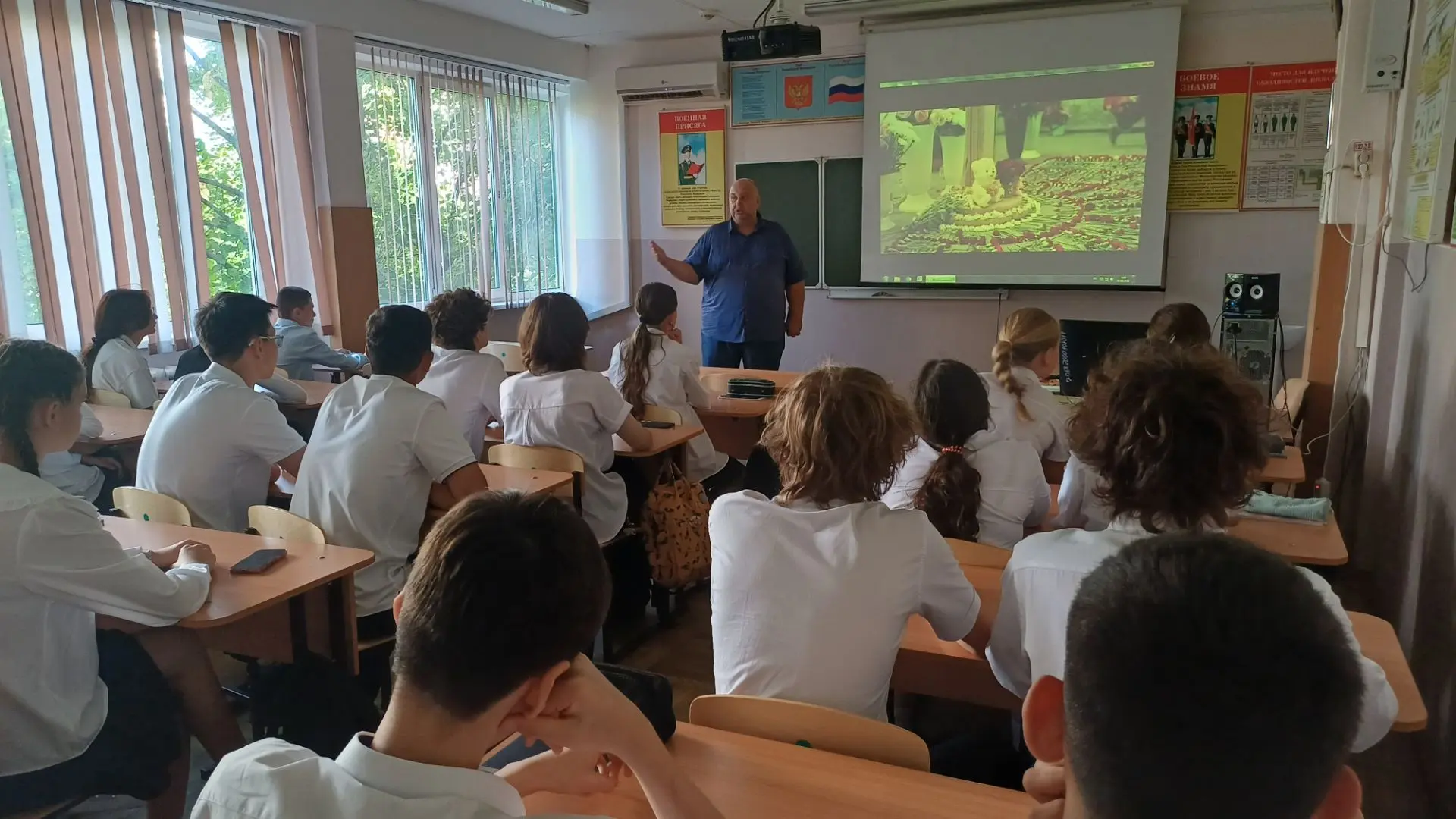 3 сентября руководитель Школьного краеведческого поискового отряда "Патриоты Кубани" Па...