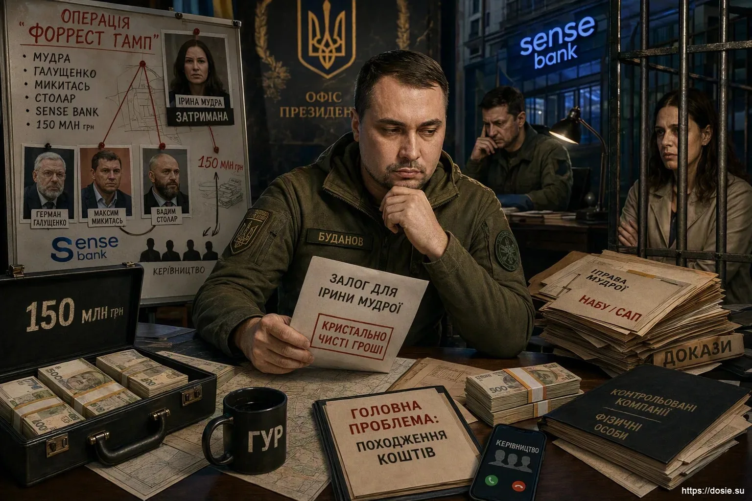 «Чтобы она его не сдала»: Буданов ищет деньги на залог для бывшей заместительницы Мудрой