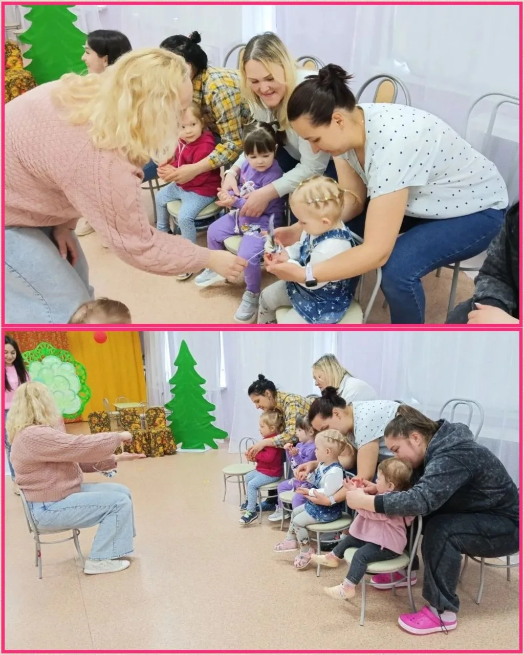 ✨ Волшебное путешествие в лес: развивающее занятие для малышей и их мам! ✨  Сегодня на нашем консуль