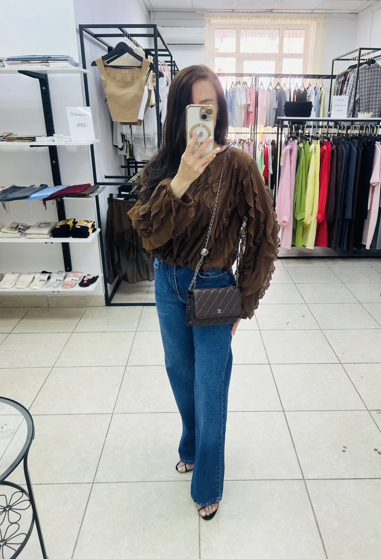 Блуза с оригинальными воланами 🦋                               Цена 2150              ...