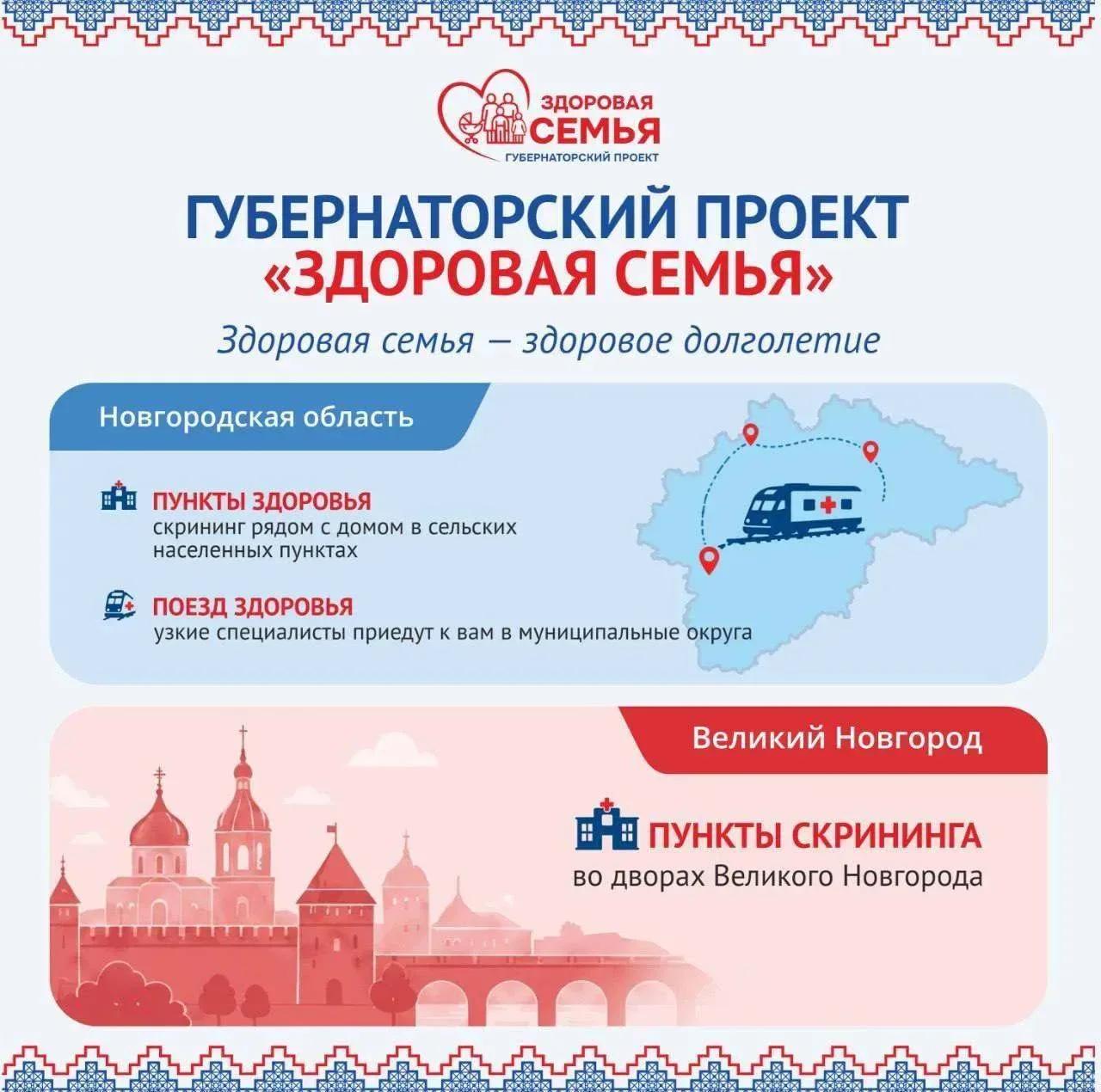 🚀 Друзья, в области стартовал губернаторский проект «Здоровая семья». Это реальная воз...