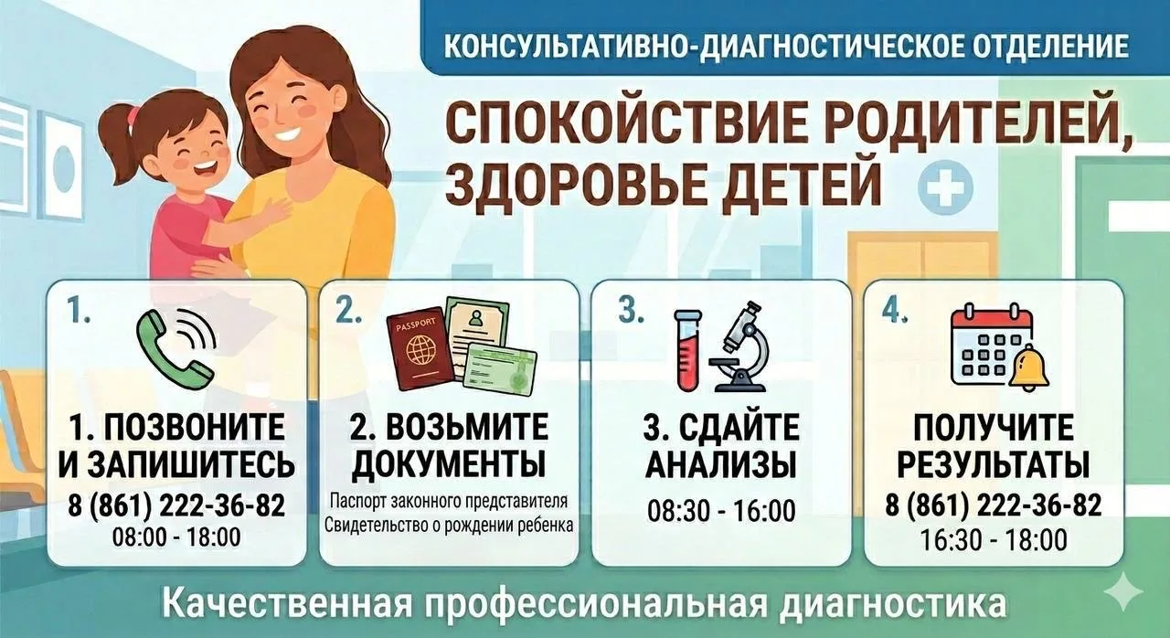 Профессиональная помощь и диагностика для детей 👇🏻