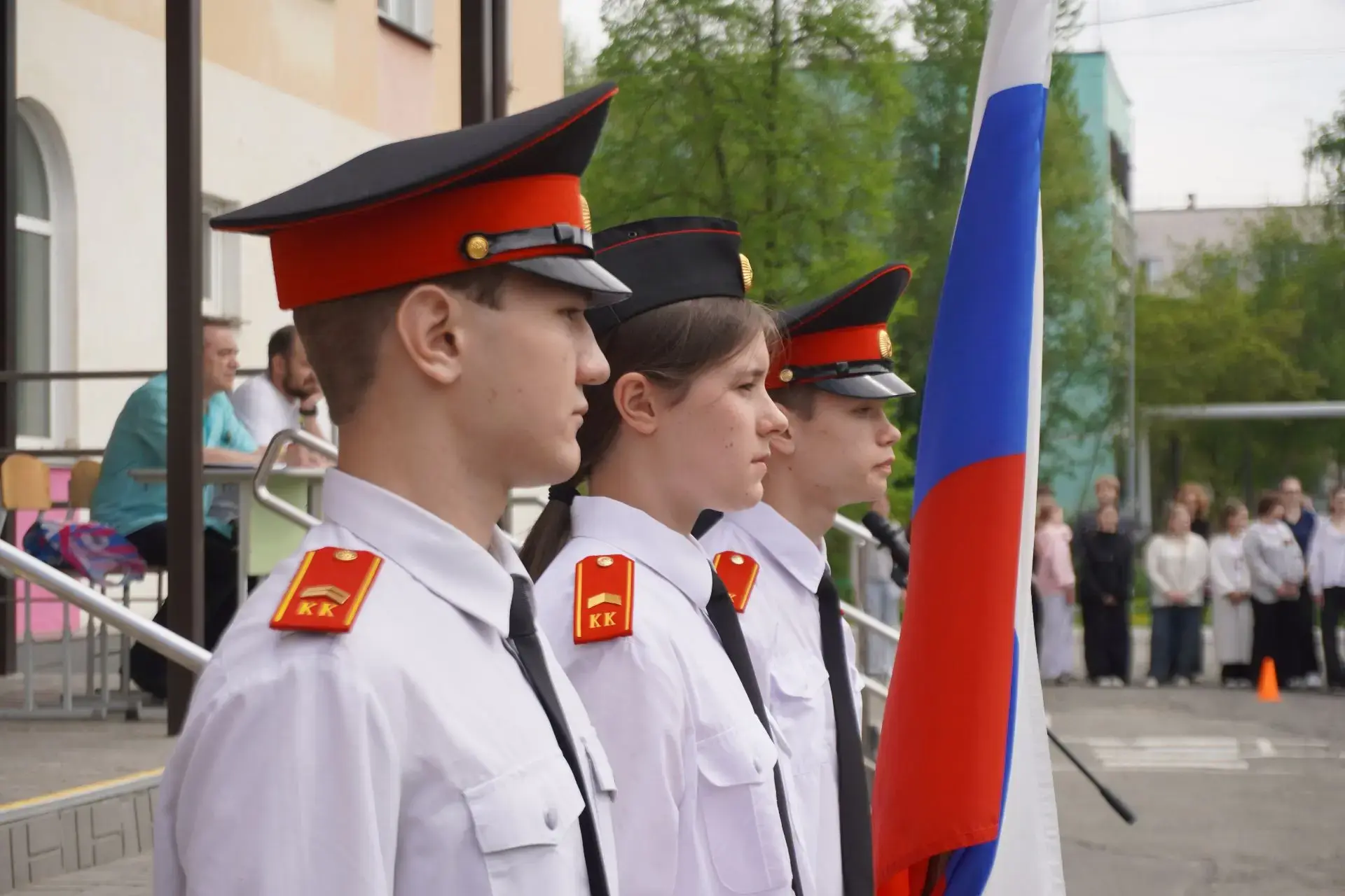 Смотр строя и песни "Наследники  Победы". В школе  состоялось  одно из самых ожидаемых и значимых ме