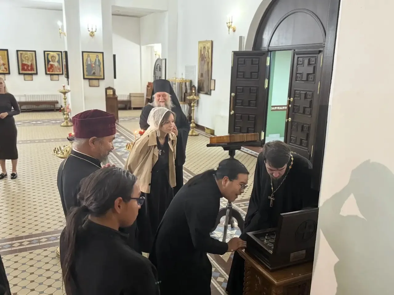 Братскую епархию посетили священнослужители и семинаристы из Аляски