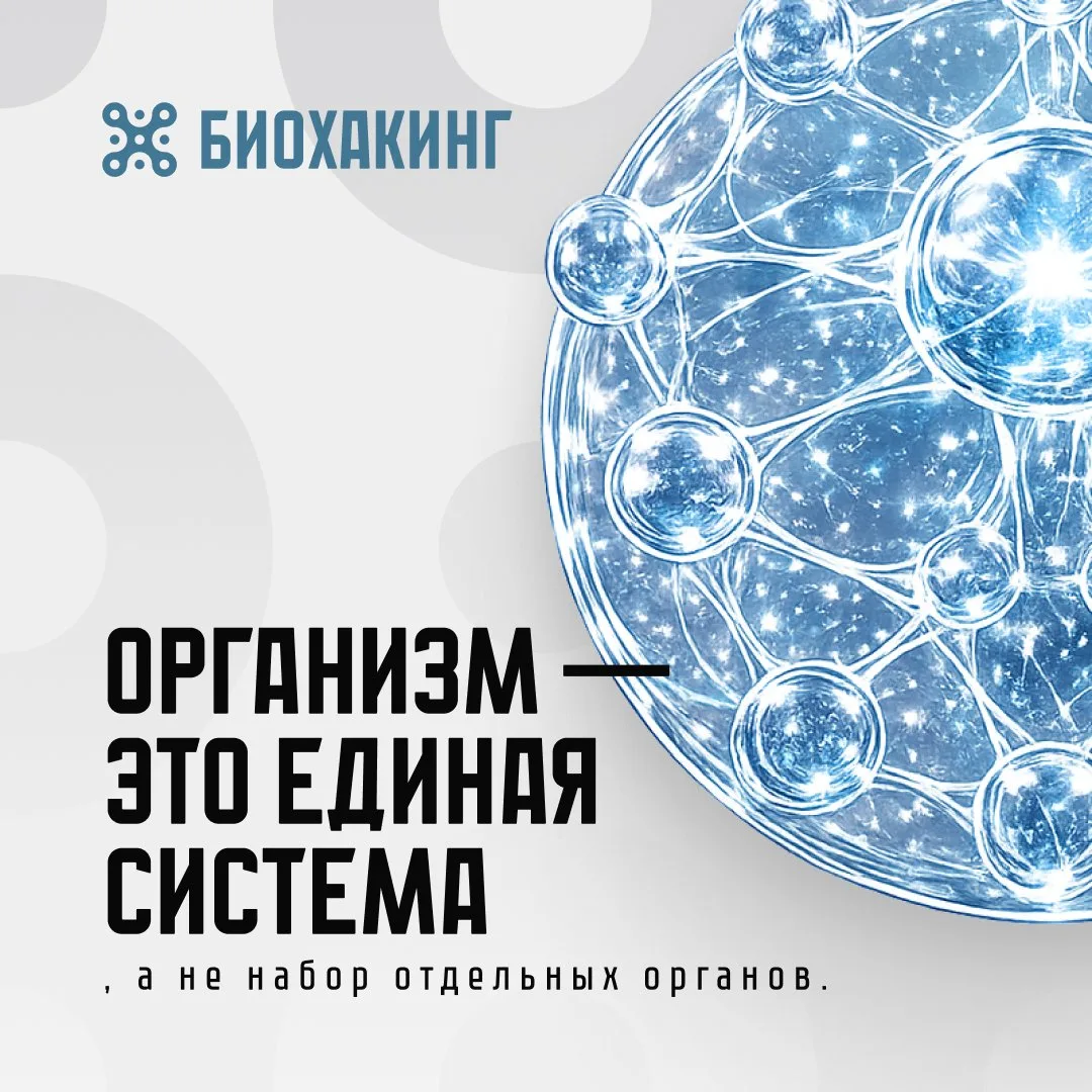 Долгое время медицина смотрела на организм по отдельности:

сердце отдельно, желудок отдельно, гормо