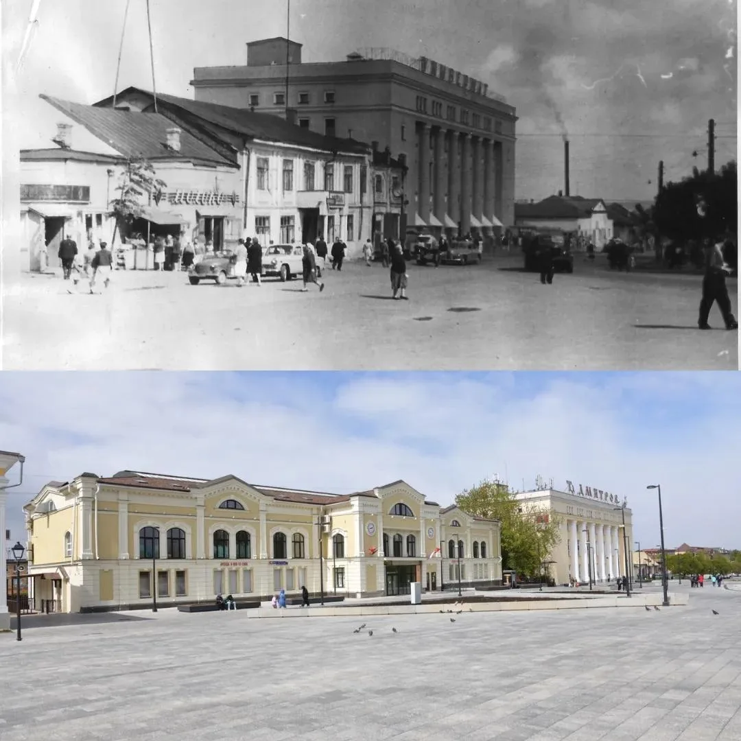 Прошлое и настоящее в одном ракурсе

📸  Добро пожаловать в рубрику «Объектив времени».

Сегодня в о
