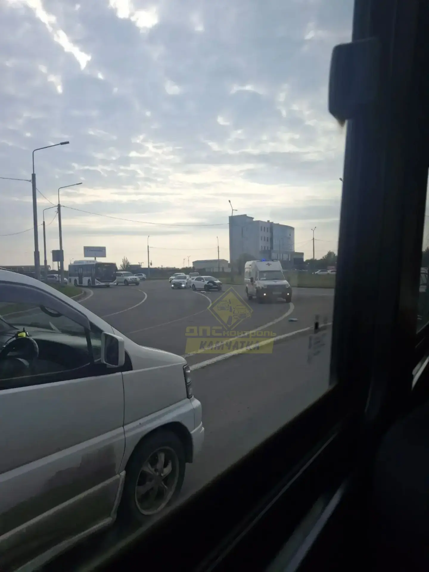 📍Дополнительные кадры с ДТП на кольце у «Александрии»