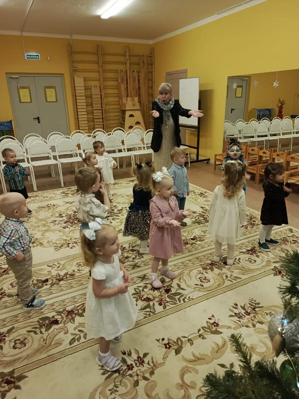 ✨Сегодня в  группе 7, прошел замечательный новогодний утренник! 🎄❄️