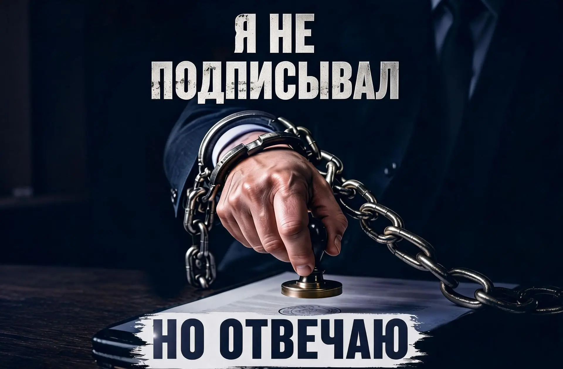 «Если я не подписывал — я не отвечаю».