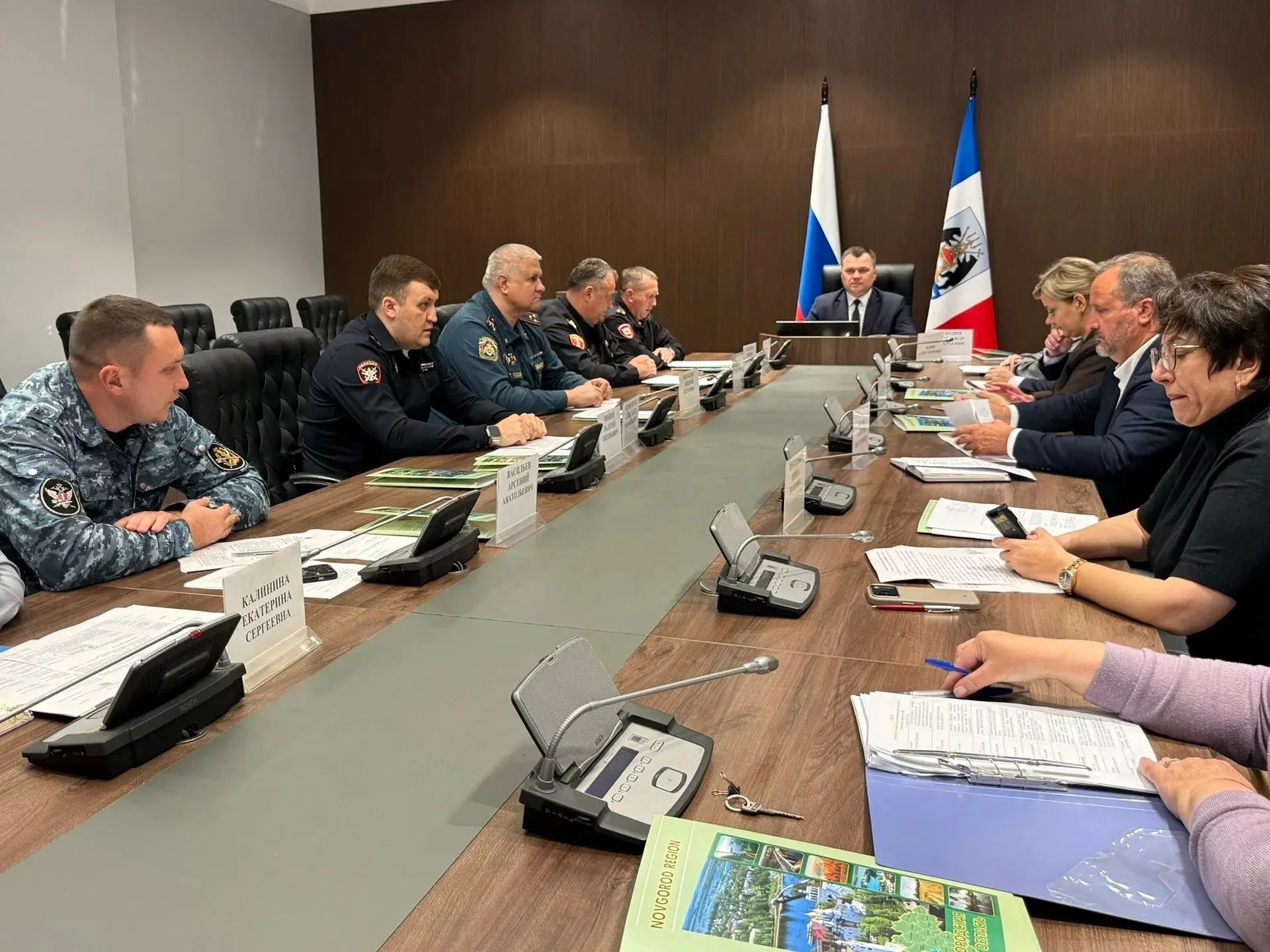 Руководство УФСИН приняло участие в заседании межведомственной комиссии по профилактике...