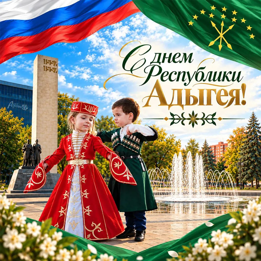 С днём Республики Адыгея!