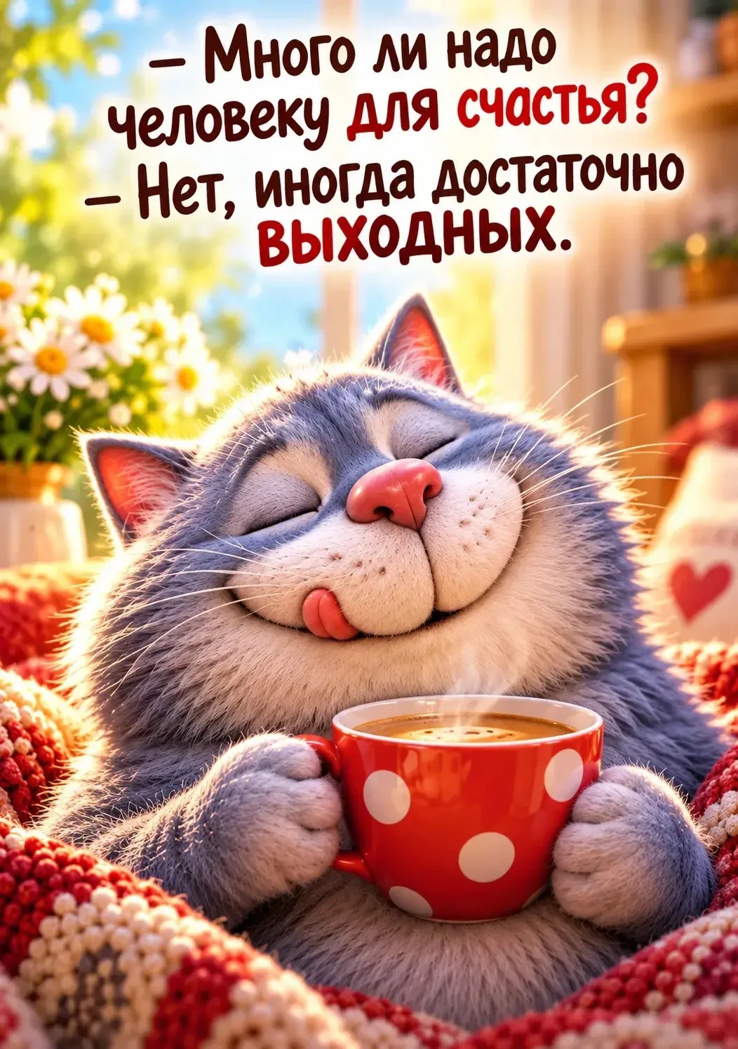 💚💛❤️ Настроение в открытке.