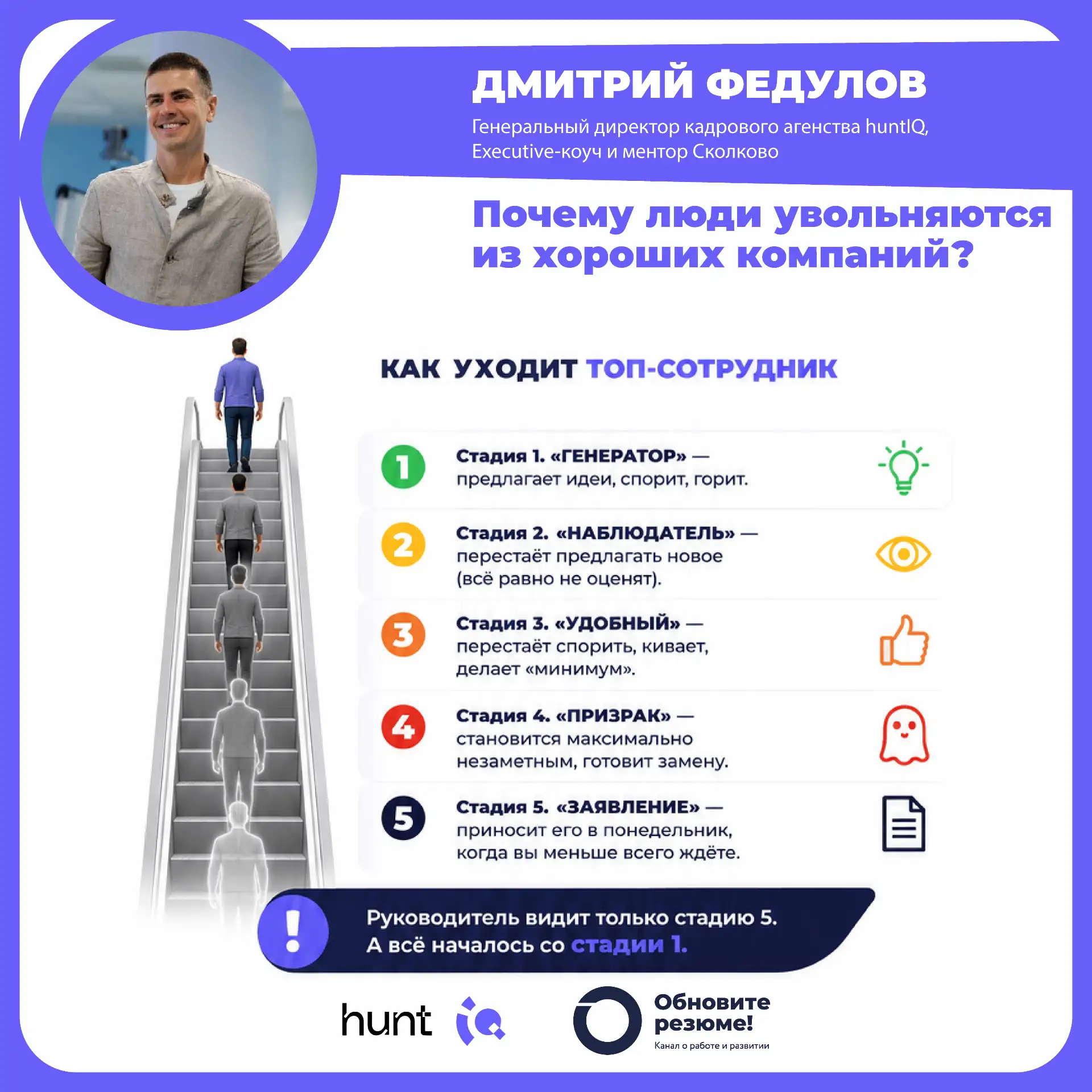 Почему люди увольняются из «хороших» компаний?