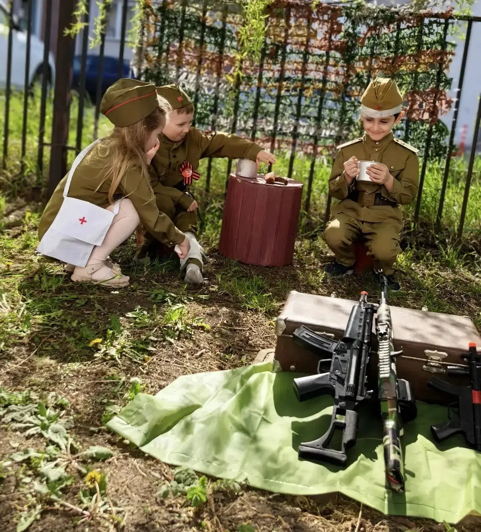 🇷🇺 Помним, гордимся и чтим традиции: как наш детский сад готовится к 9 Мая.  В преддверии Дня Победы