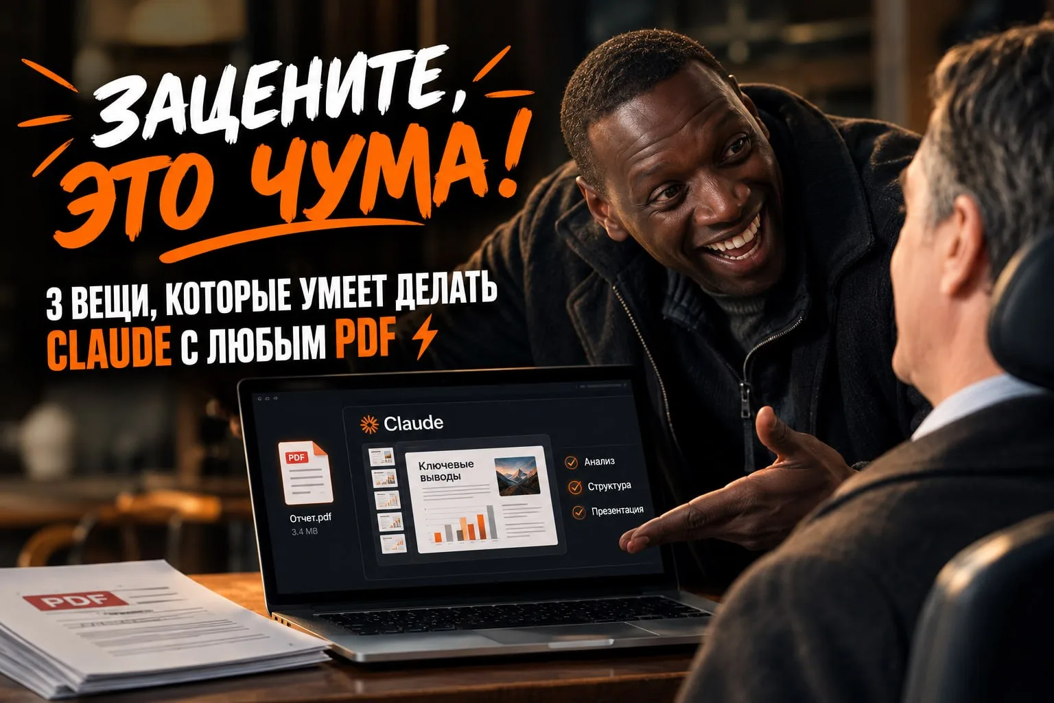 3 вещи, которые умеет делать Claude с любым PDF⚡️