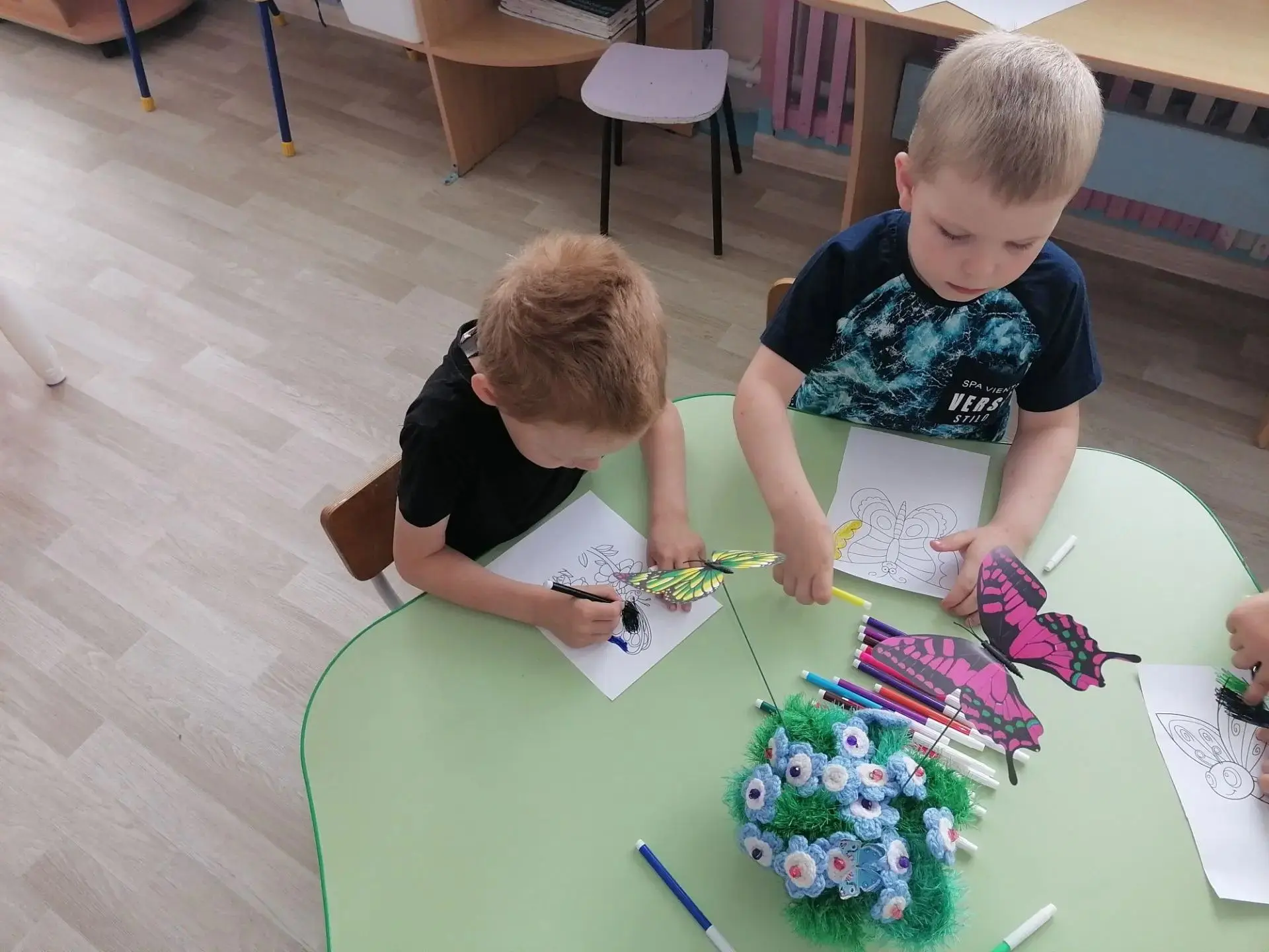 🌿 Мир бабочек: красота, которая рядом

Сегодня наш обычный день превратился в настоящее волшебное п