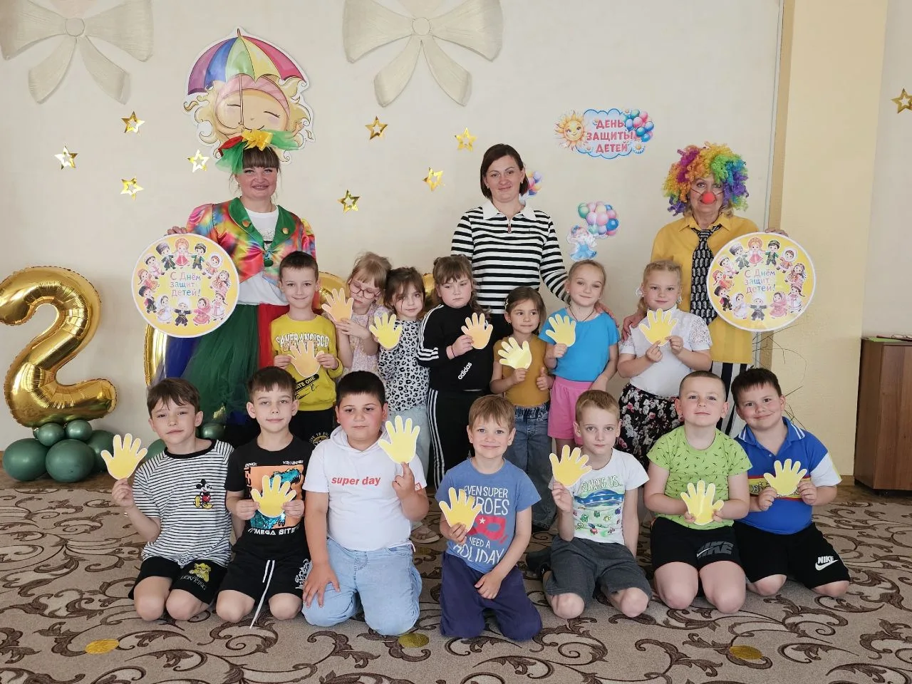 В нашем саду прошёл весёлый праздник, посвящённый Дню защиты детей!