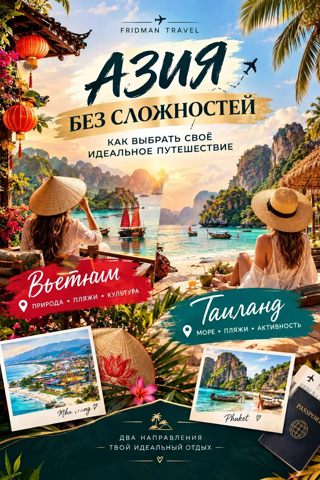 🪭 Азия без сложностей: как выбрать своё идеальное путешествие🪭