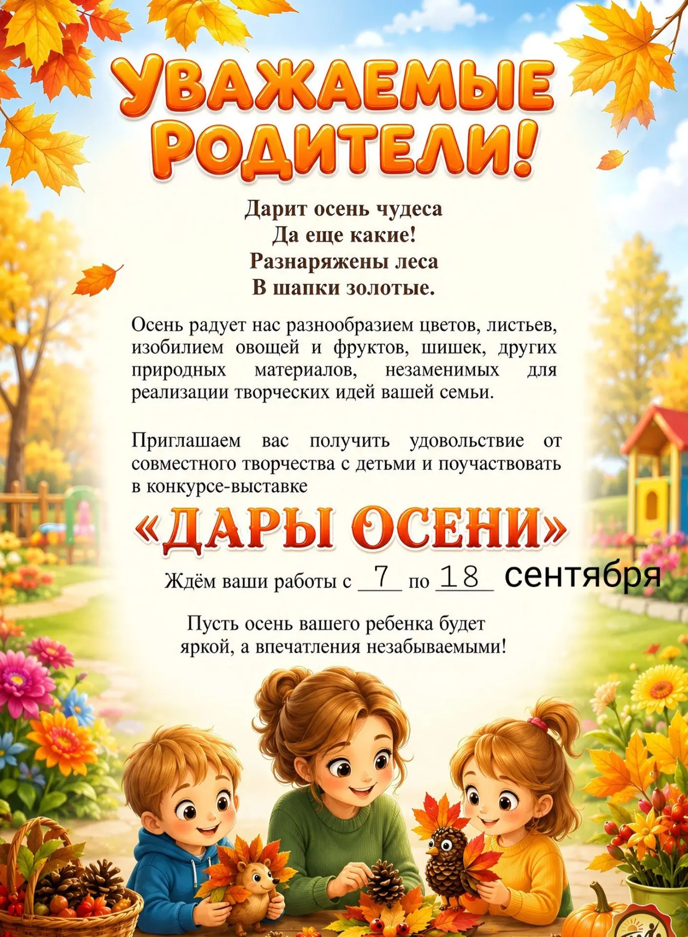 Дорогие друзья!