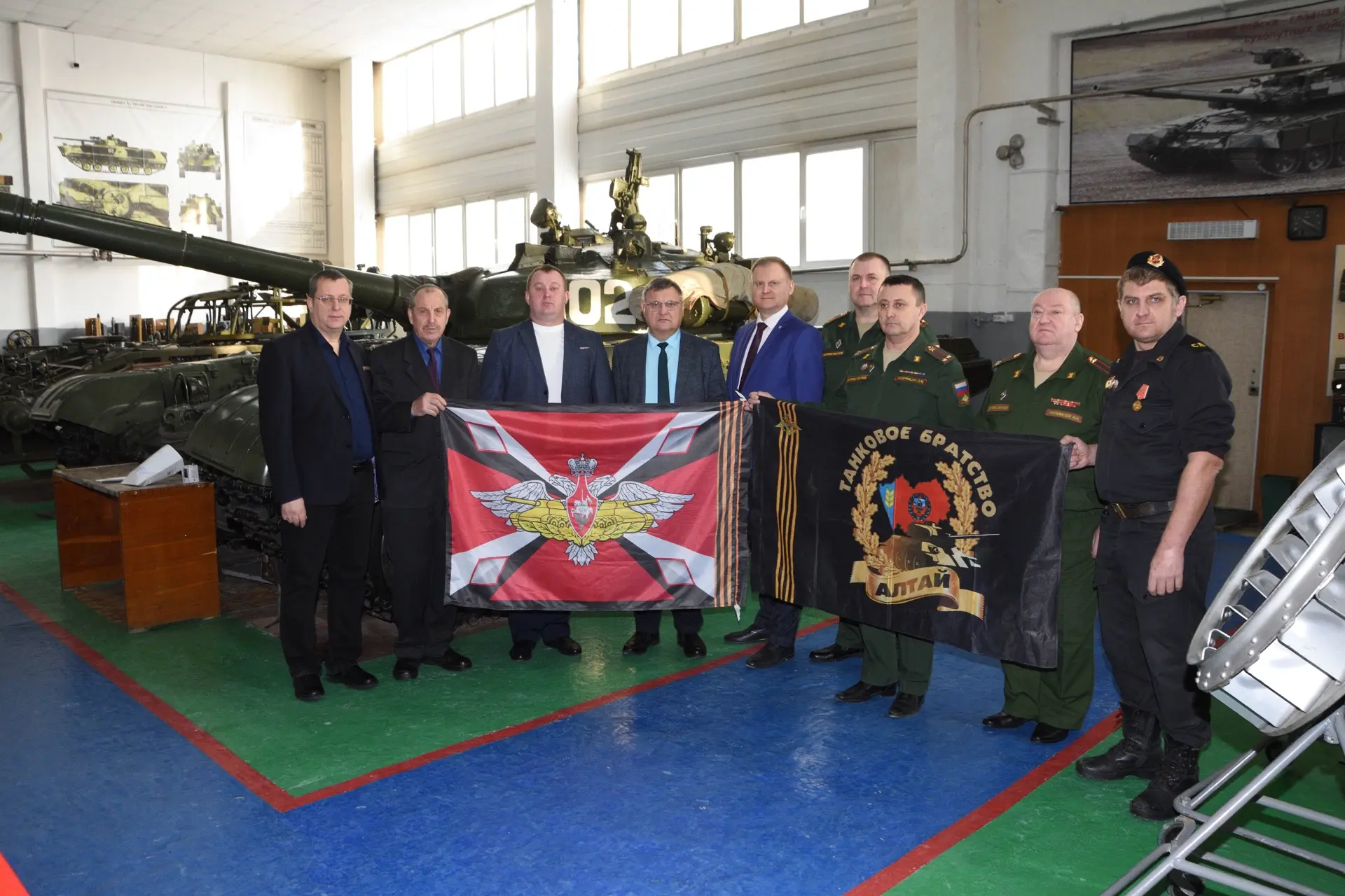 🤝 АлтГТУ и «Танковое братство» стали партнерами  Алтайский государственный технический университет и