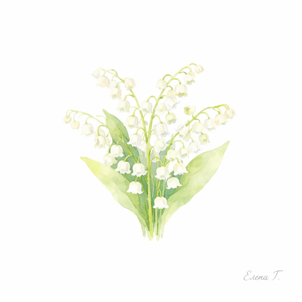 🌷 Весенние цветы для оформления  🌷  Создала серию нежных акварельных иллюстраций для оформления груп