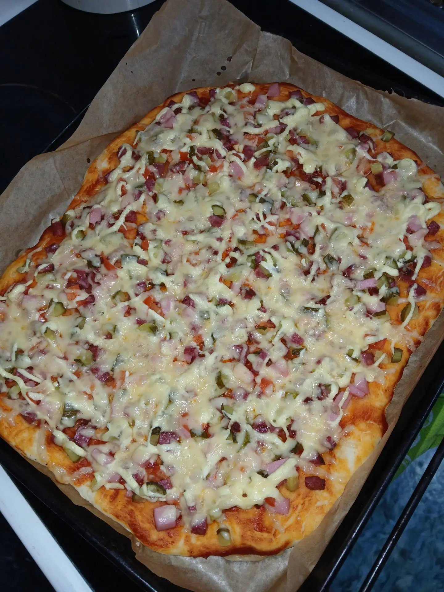 Пицца готова 😋