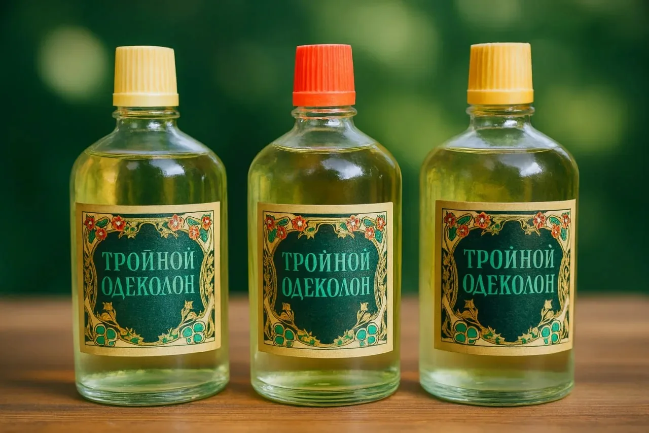 Наверное, все знают одеколон «Тройной». 

 О-де-колон - это вода из Кельна. Появился тройной в Испан