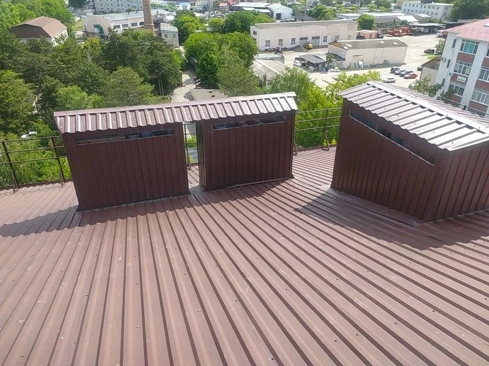 ✅ Выполнена установка сеток на выходы вентиляционных шахт