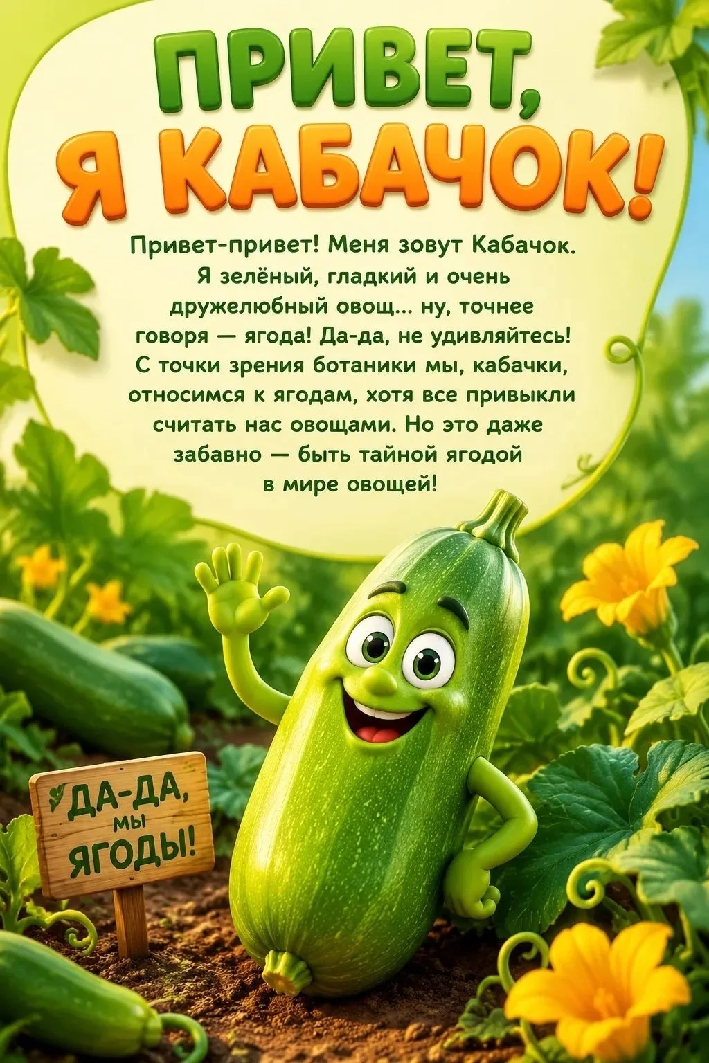 🏆 Супергерой с грядки! 🥒 

Друзья, признавайтесь, у кого дома сейчас стратегический запас кабачков