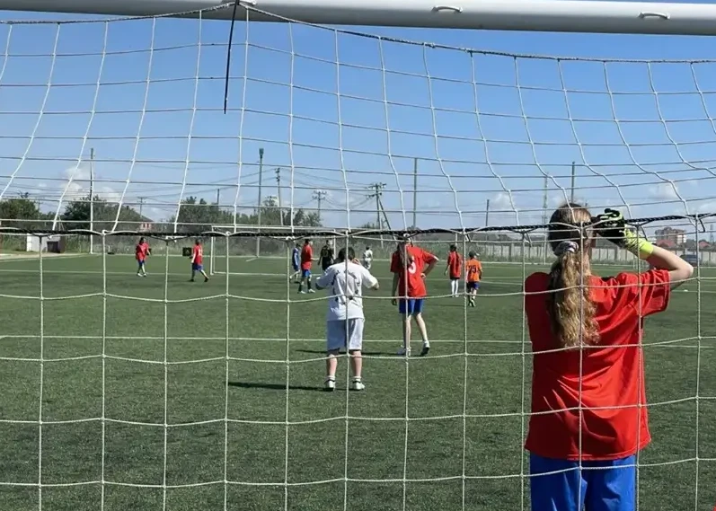 На стадионе спортшколы №1 поселка Афипского прошли соревнования по футболу  в рамках I этапа Всекуба