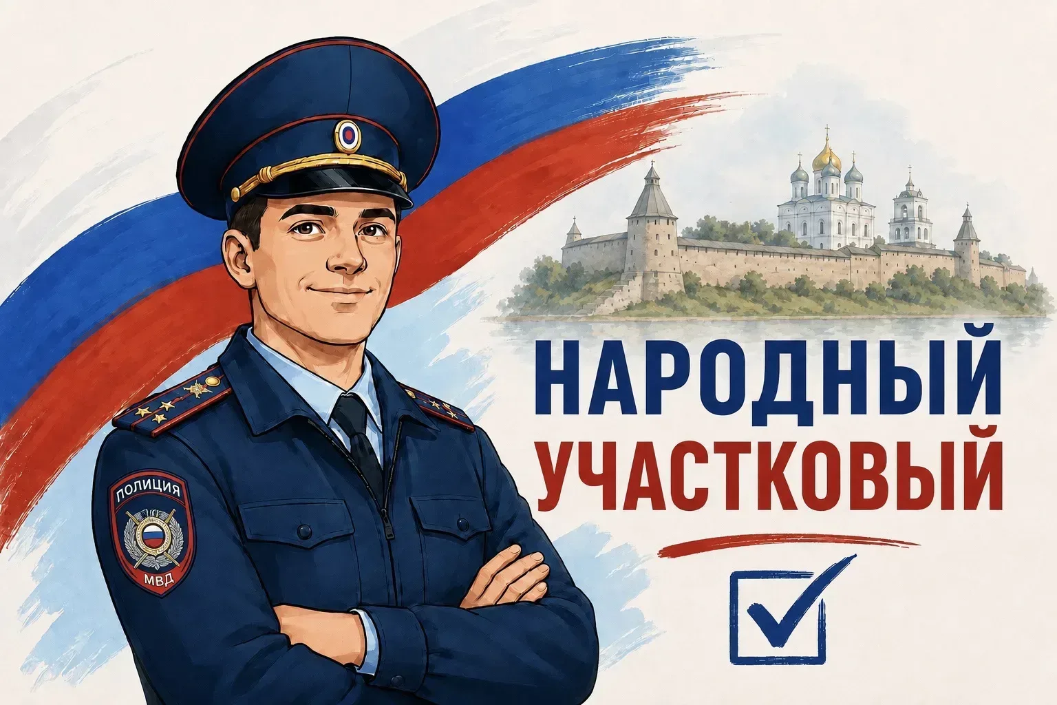 Завершается первый этап конкурса МВД России «Народный участковый–2026»