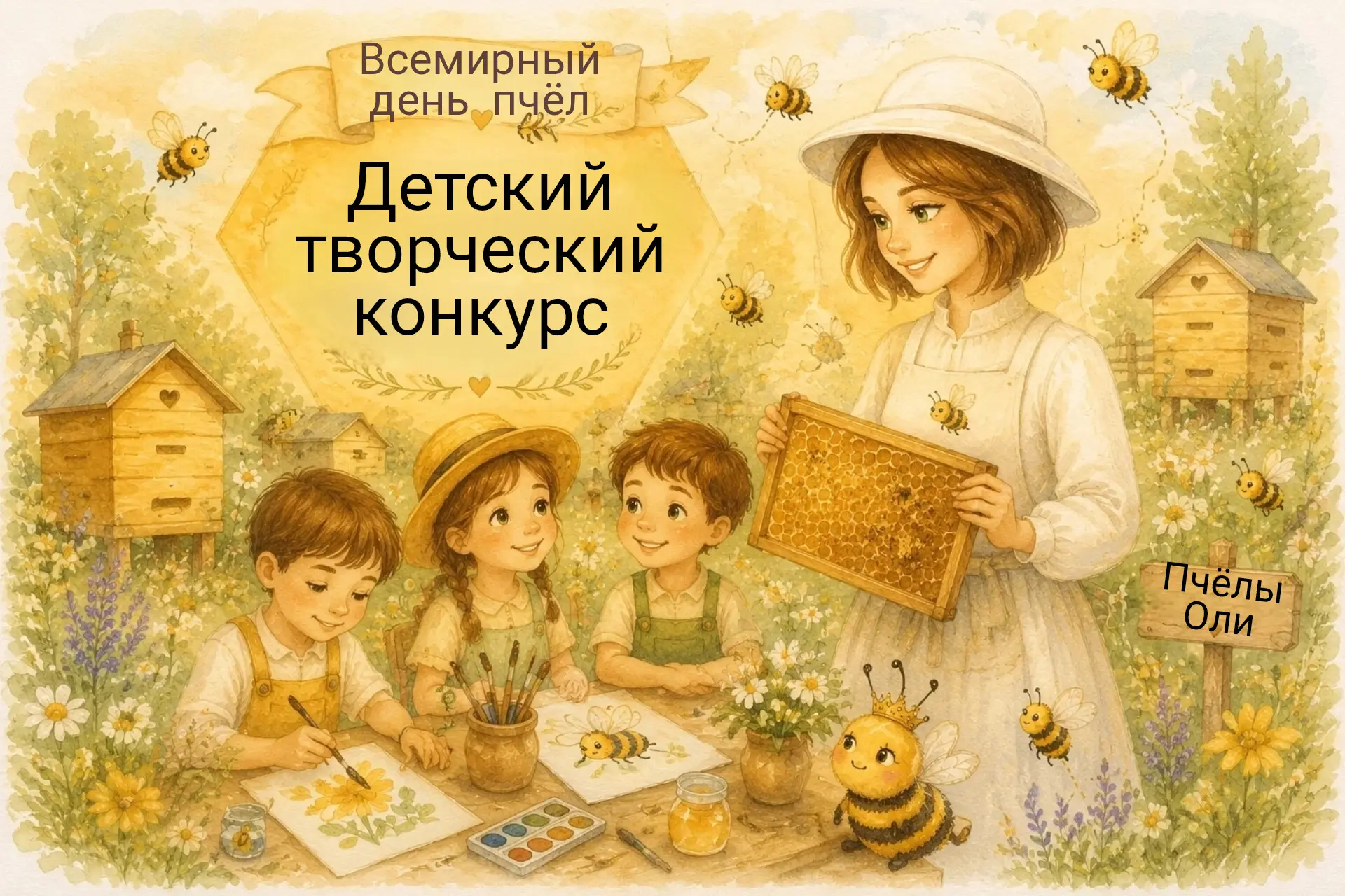 Поздравляем всех со Всемирным днем пчёл 🐝  Пчёлы уникальны!!!! Мы хотим, чтобы как можно больше дете
