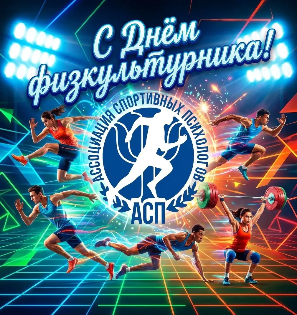 Ассоциация спортивных психологов поздравляет с Днём физкультурника!