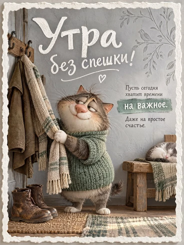 Доброе утро, уважаемые читатели! Пусть утро будет комфортным, а день лёгким! ❤️❤️❤️