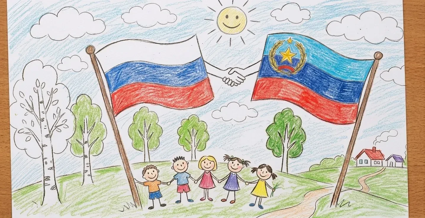 🇷🇺Гордимся, что мы вместе: обучающиеся Дома творчества поздравляют с Днём воссоединен...