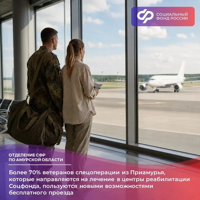 ✈️ С 2026 года ветеранам спецоперации стали доступны бесплатные авиа- и железнодорожные билеты до ре