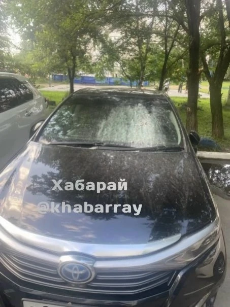 🤯 Лобовое стекло оказалось под слоем цемента