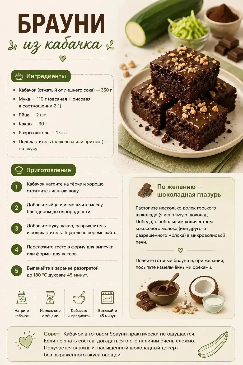В сезон кабачков предлагаю... их использовать по новому: