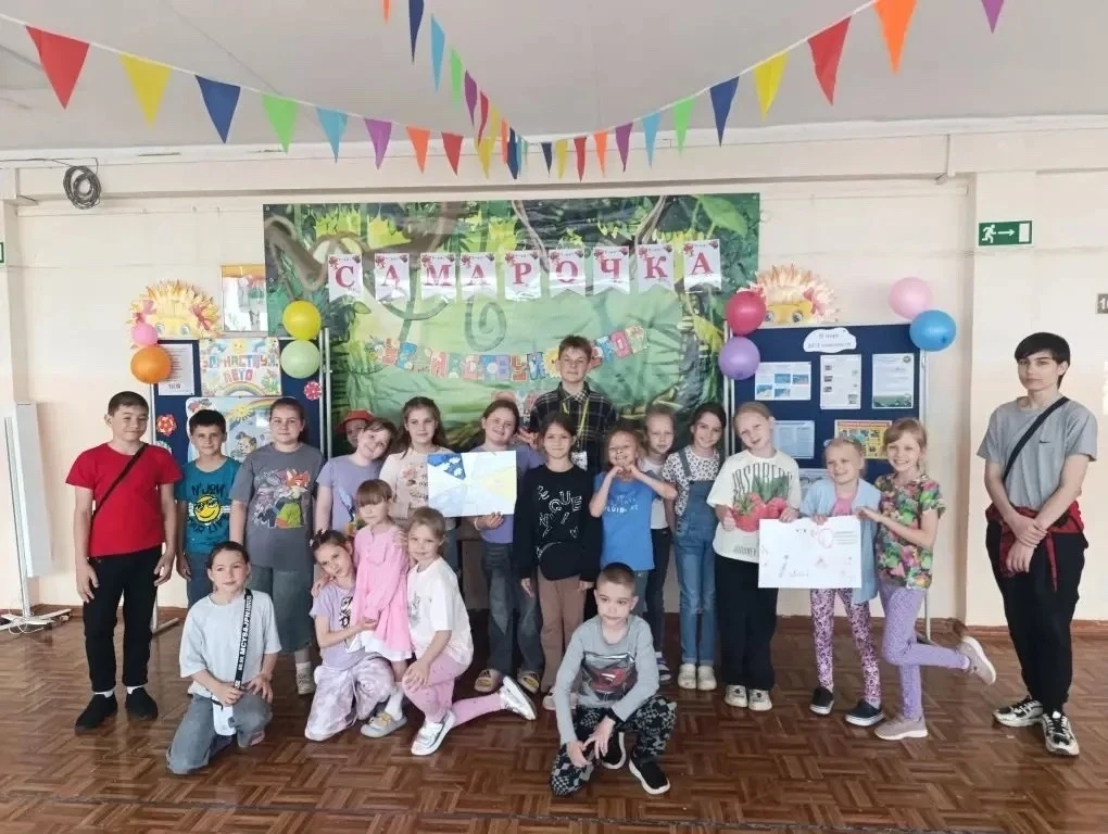 ✨ Третий день в лагере «Самарочка» — ещё ярче, ещё активнее! 
Сегодня зарядились позитвом на весёлой