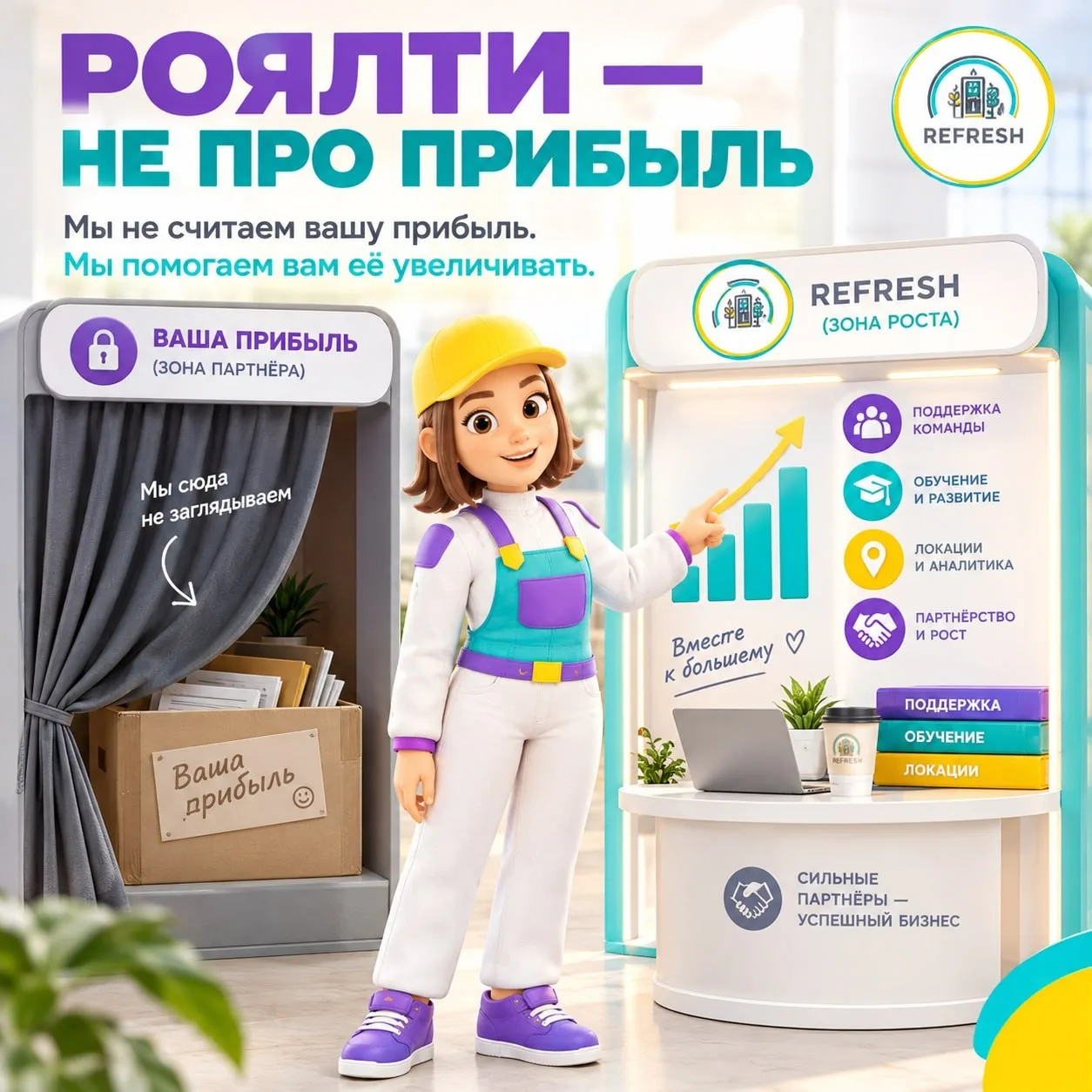 ☕️ Роялти — это не процент с вашей прибыли. Это оплата за сопровождение.