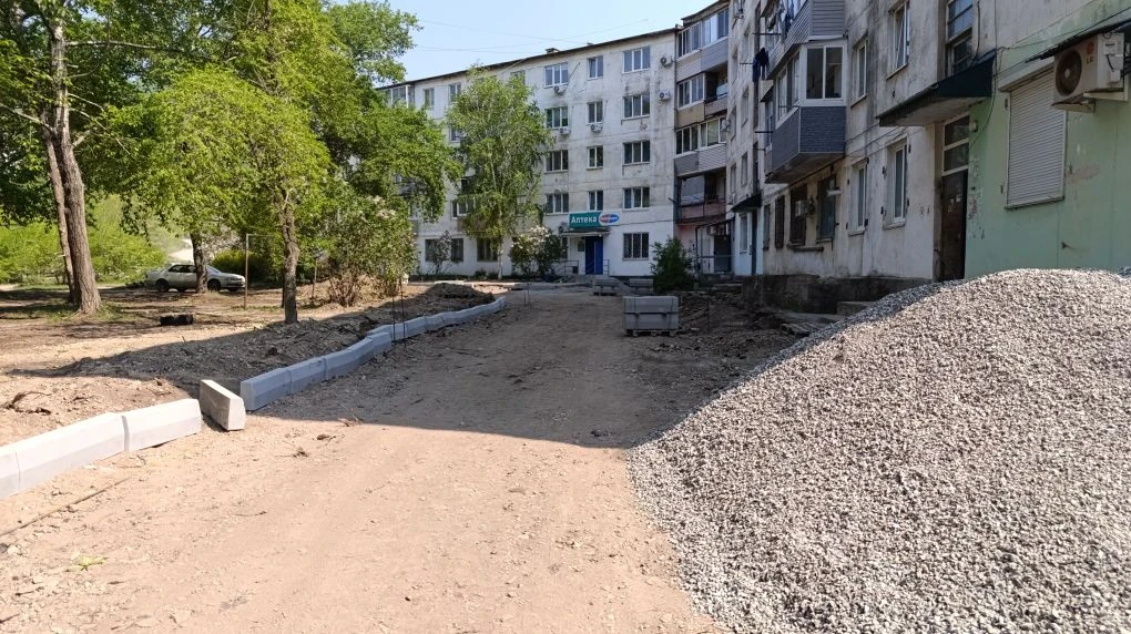 Сегодня глава округа Александр Теребилов с представителями подрядчика и стройконтроля побывали на те