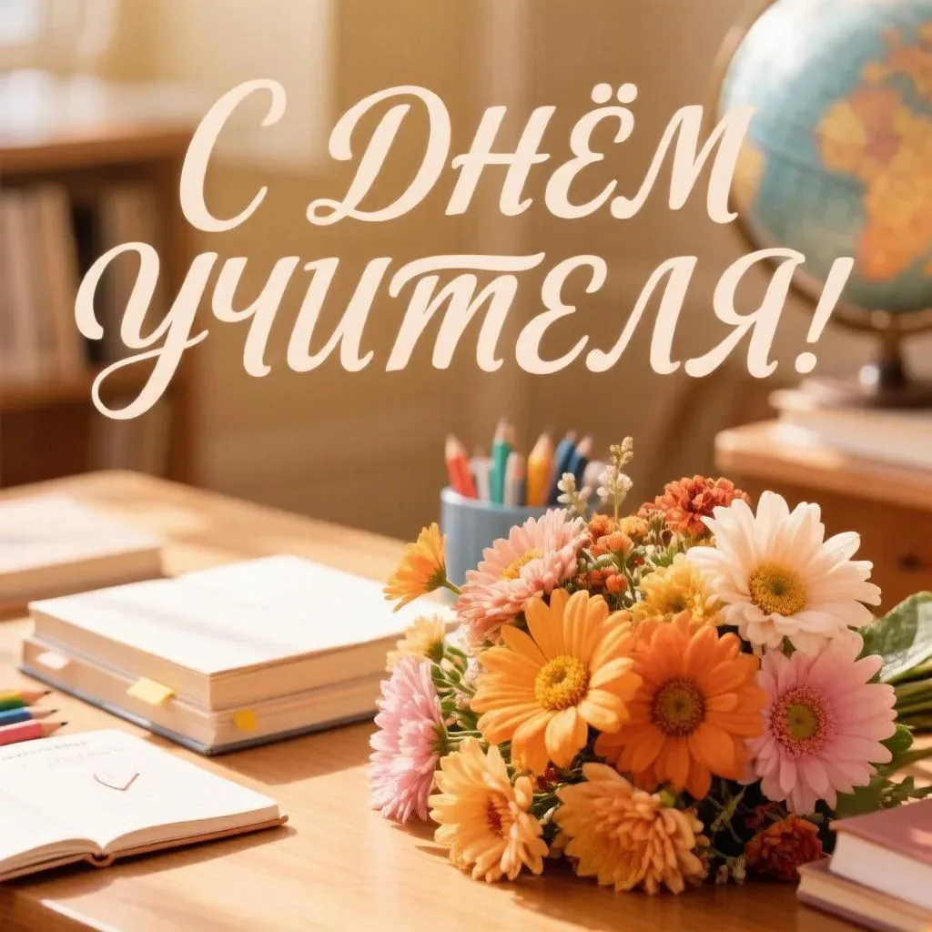 С Днём учителя!