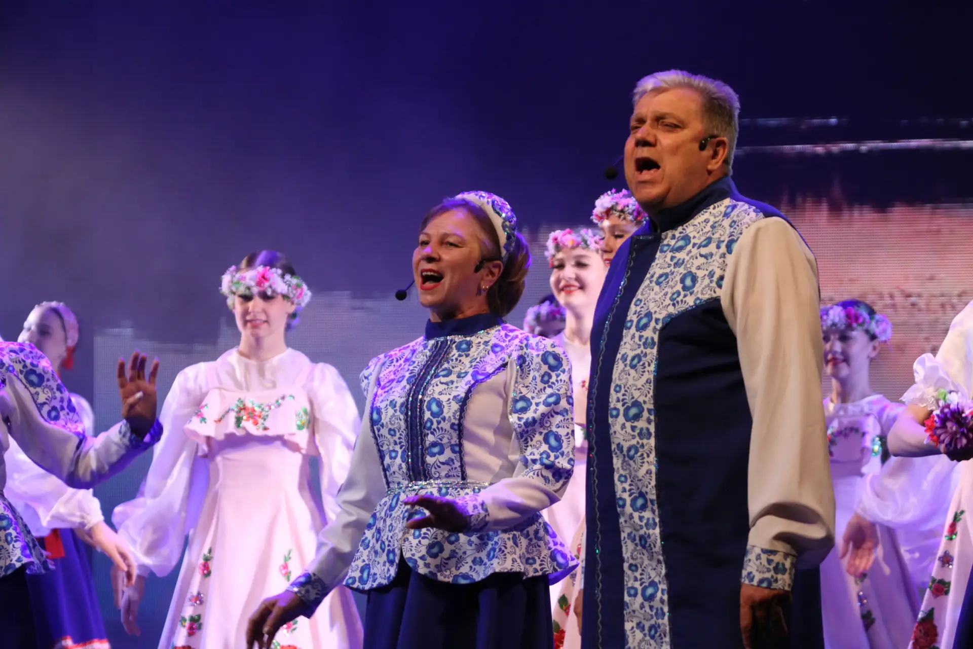 🎶Народный ансамбль народной песни «Слобода» Новопсковского Дворца культуры принял участие в Межреги