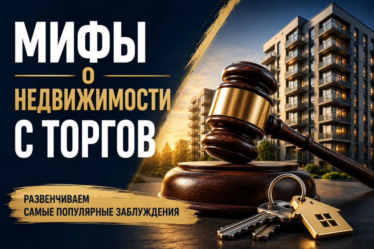 ⚖️ Недвижимость с торгов: плюсы и минусы, о которых важно знать