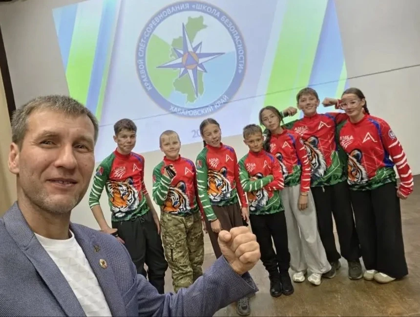 💫👩‍🚒 5 июня в селе Сикачи-Алян завершился 18-й краевой слёт-соревнование «Школа Безопасности». В 