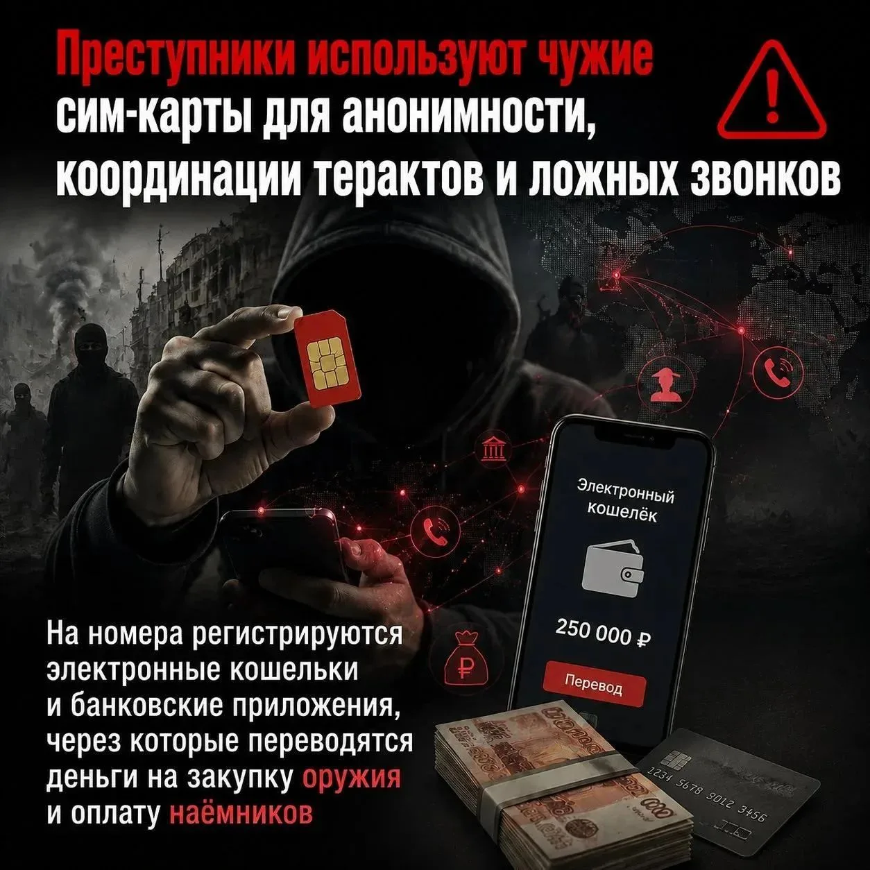 Продал SIM-карту? Можешь оказаться частью преступной схемы 🛑