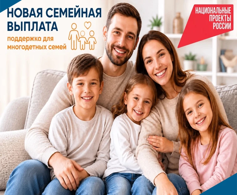 Новая семейная выплата: поддержка для многодетных семей 👨‍👩‍👧‍👦